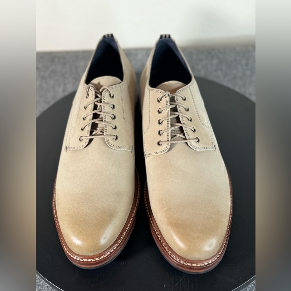 Cole Haan Tan Leather Oxfords